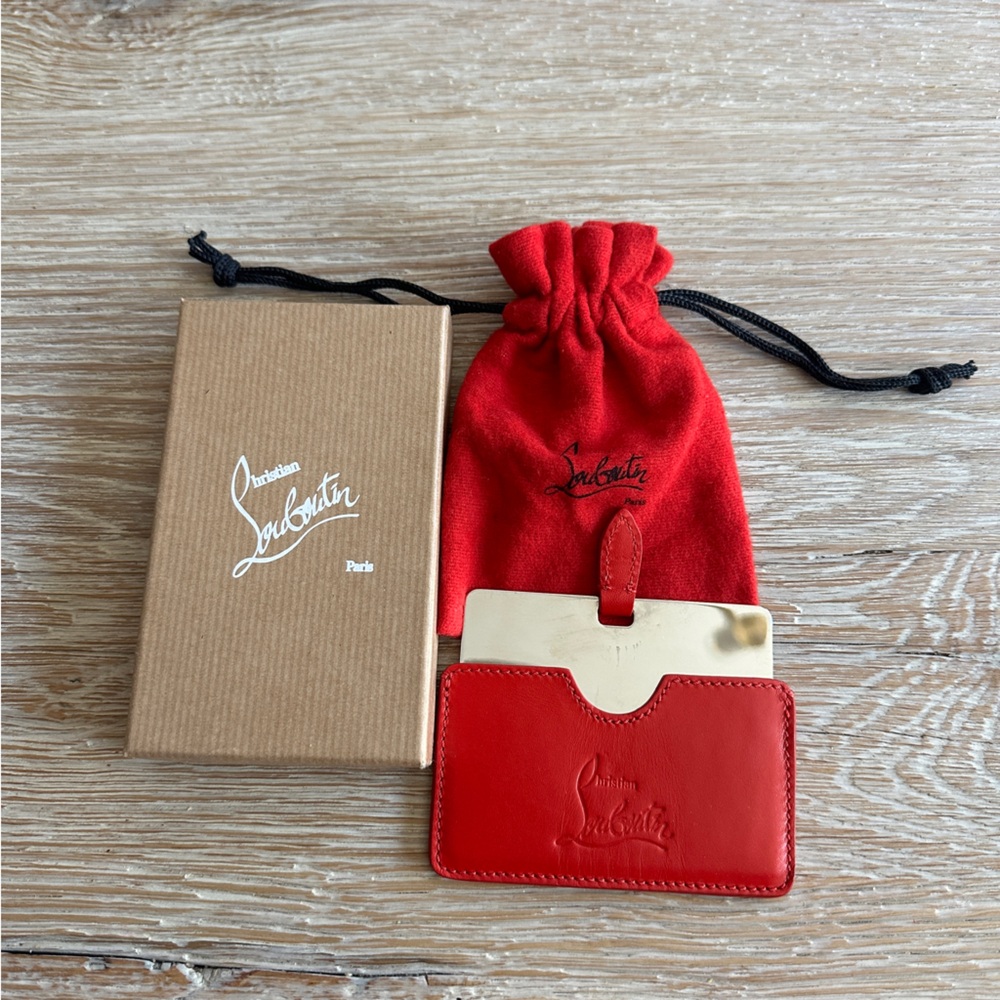 Christian Louboutin makeup mirror